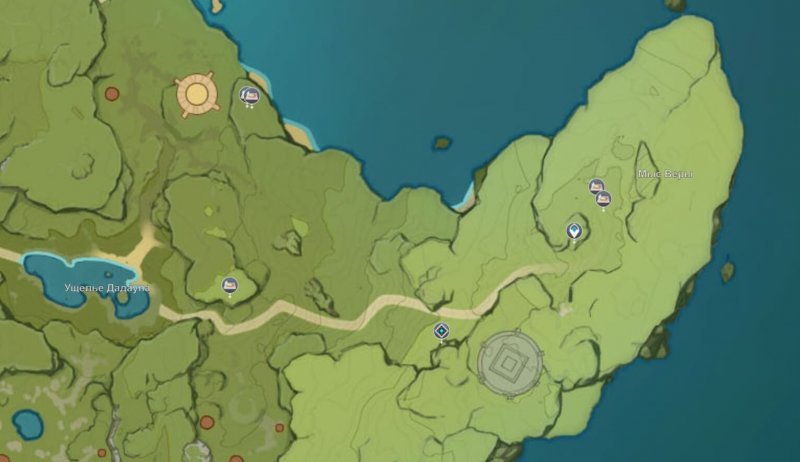 Genshin Impact где найти семена одуванчиков 6