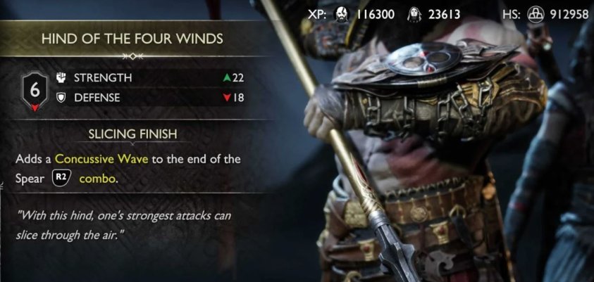 God of War: Ragnarok лучшие рукоятки для копья