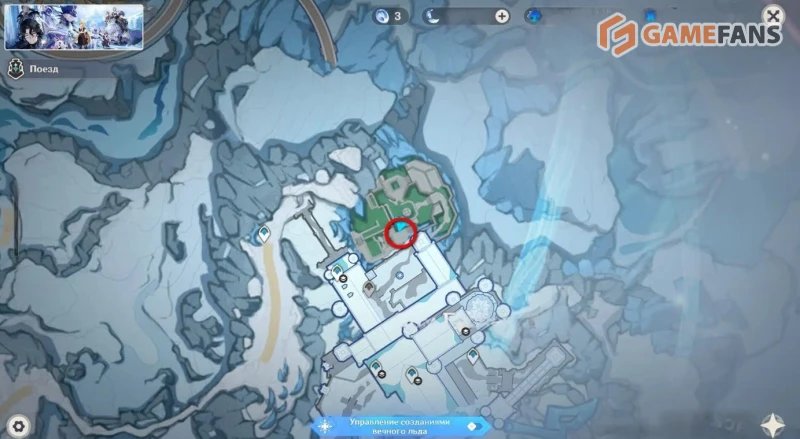 Все Криокулы на Морозном пике в Genshin Impact