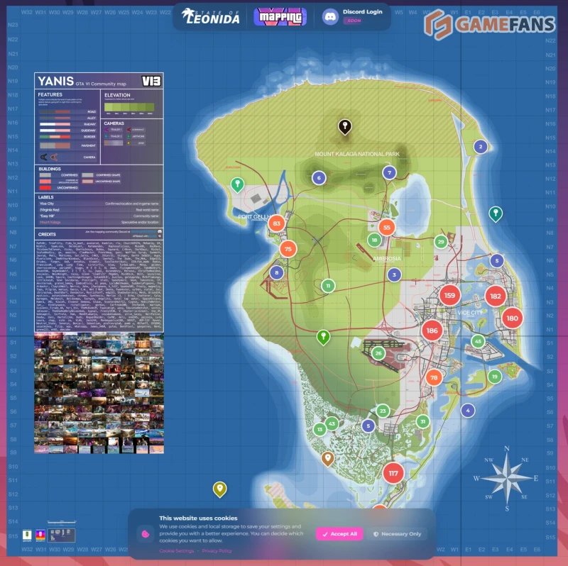 GTA 6 интерактивная карта