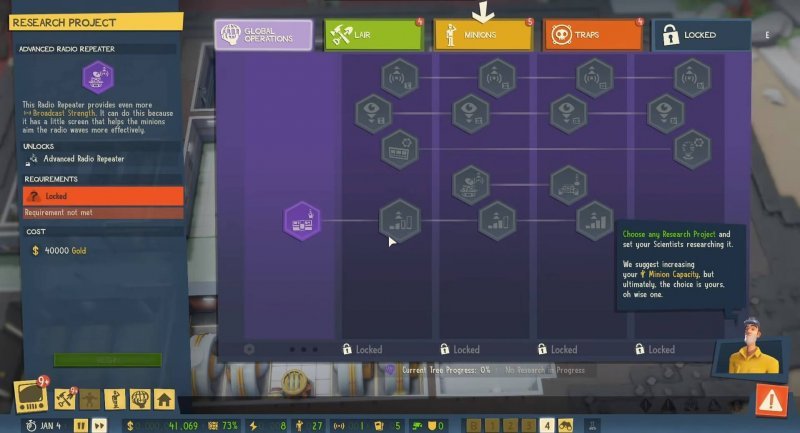 Evil Genius 2: World Domination махинации 2