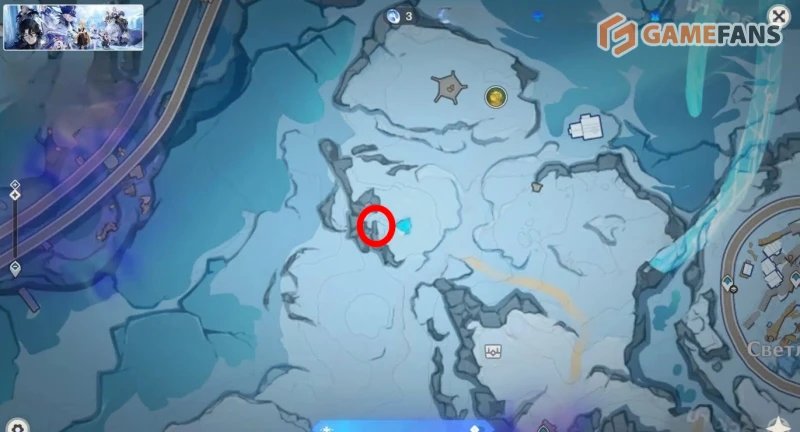 Все Криокулы на Морозном пике в Genshin Impact