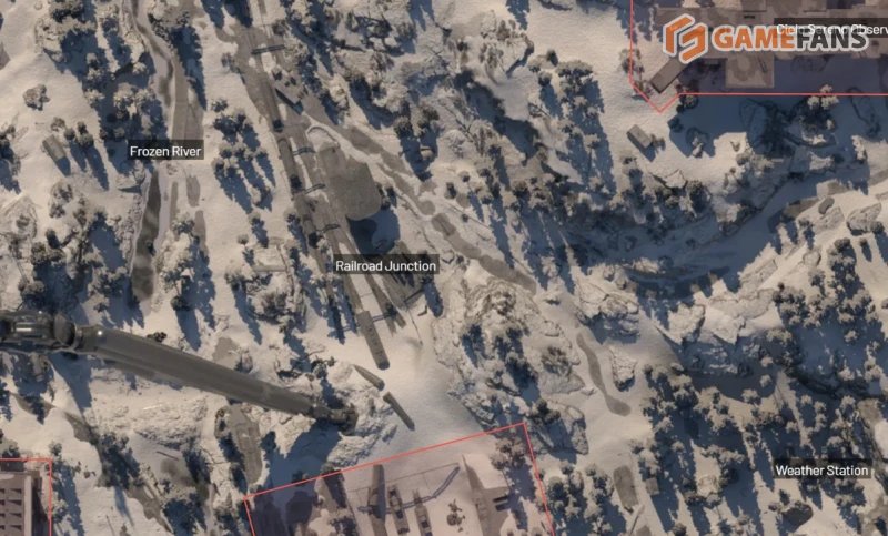 Карта Pendola Pass в ARC Raiders