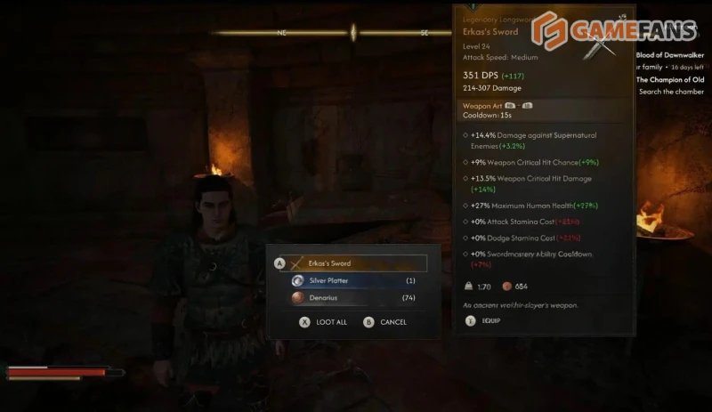 Лучшее оружие в The Blood of Dawnwalker