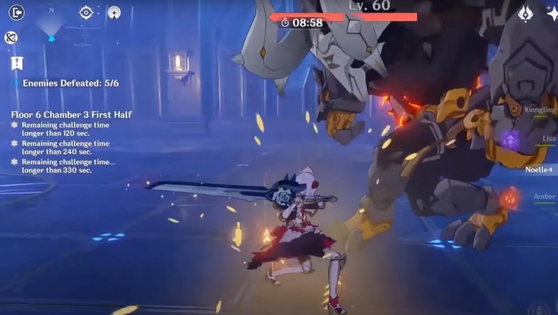Genshin Impact прохождение витой бездны 9