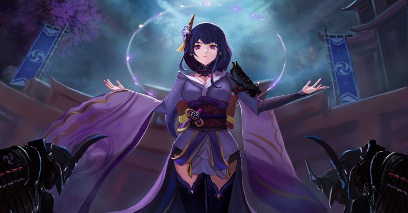 Genshin Impact 2.1 сегун райден