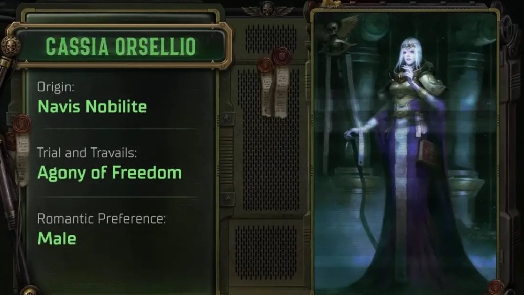Warhammer 40,000: Rogue Trader все спутники и компаньоны