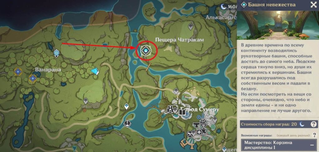 Genshin Impact все подземелья Сумеру