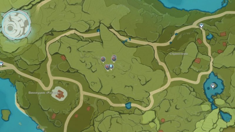 Genshin Impact ветряная астра 5