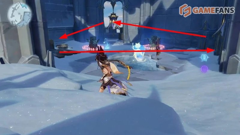 Колокола в Доме Гесперид в Genshin Impact