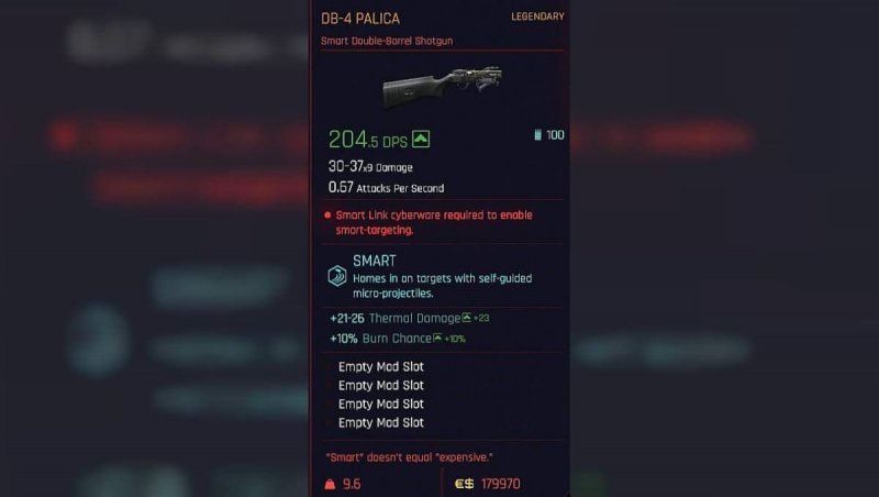 Cyberpunk 2077 палица 1