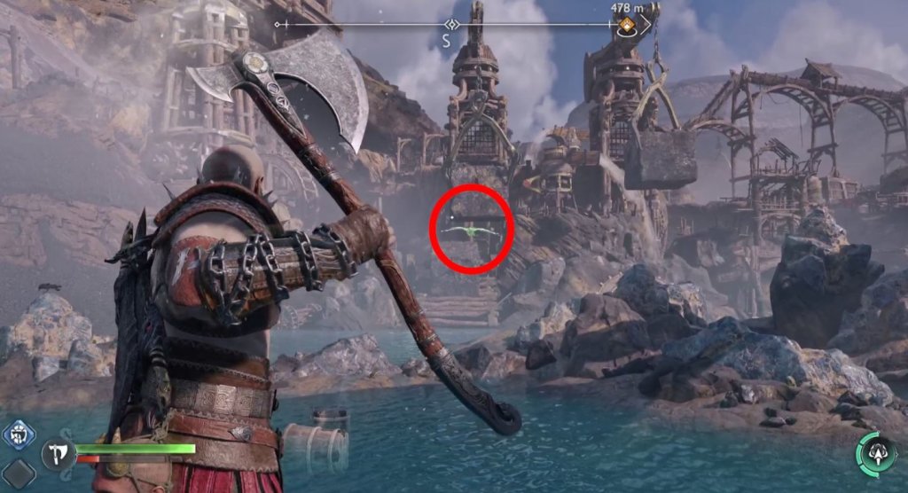 God of War: Ragnarok вороны Одина