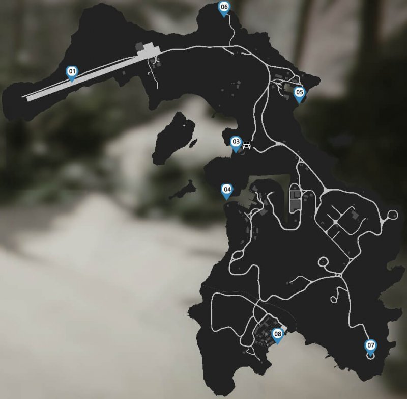 ГТА Онлайн кайо-перико точки проникновения