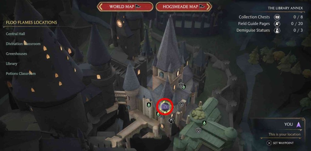 Hogwarts Legacy все статуэтки демимасок