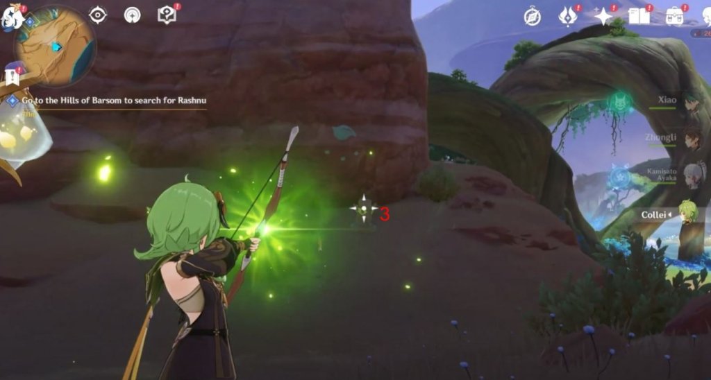 Genshin Impact Внутреннее море Сомалаты