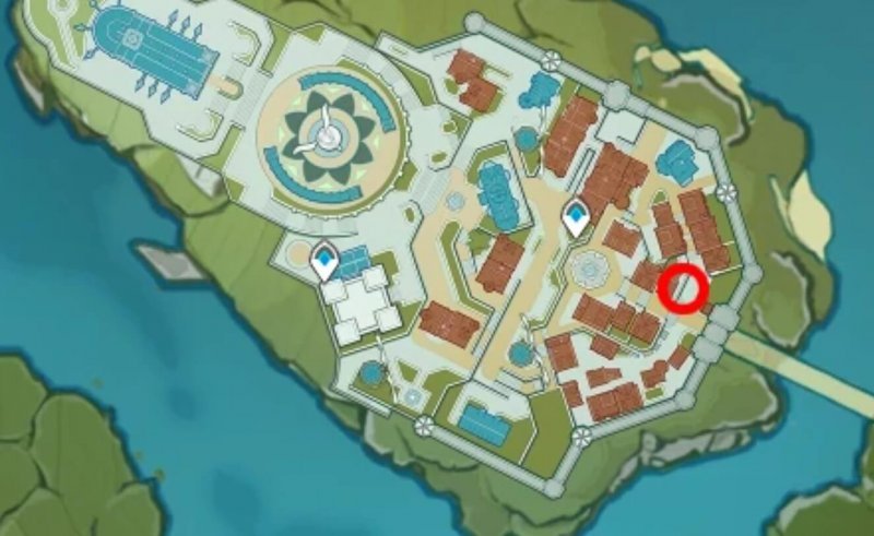 Genshin Impact где найти траву-светяшку 8