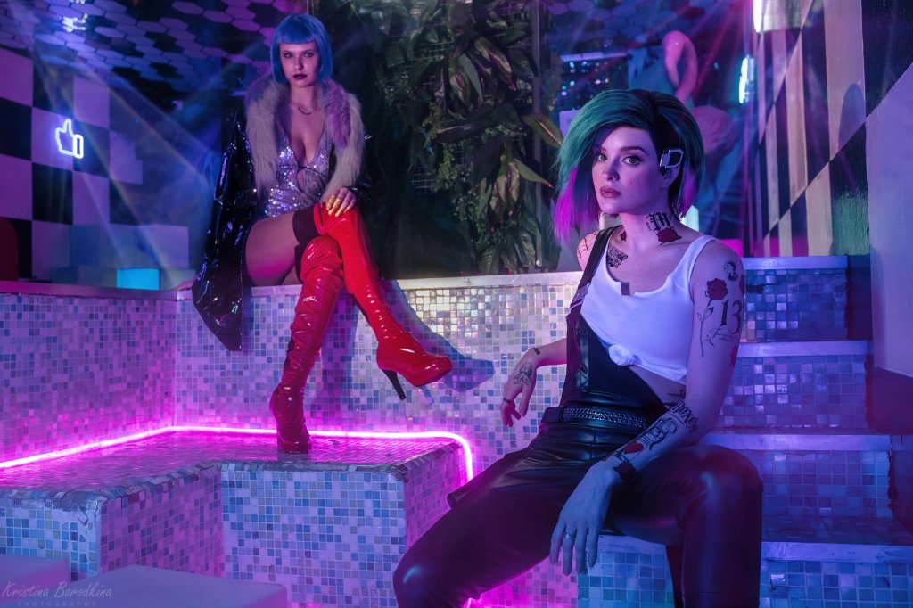Cyberpunk 2077 косплей