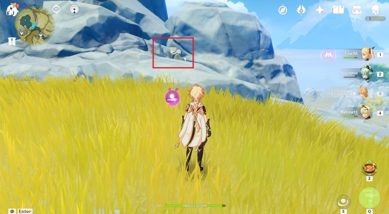 Обломки белого железа в Genshin Impact 67