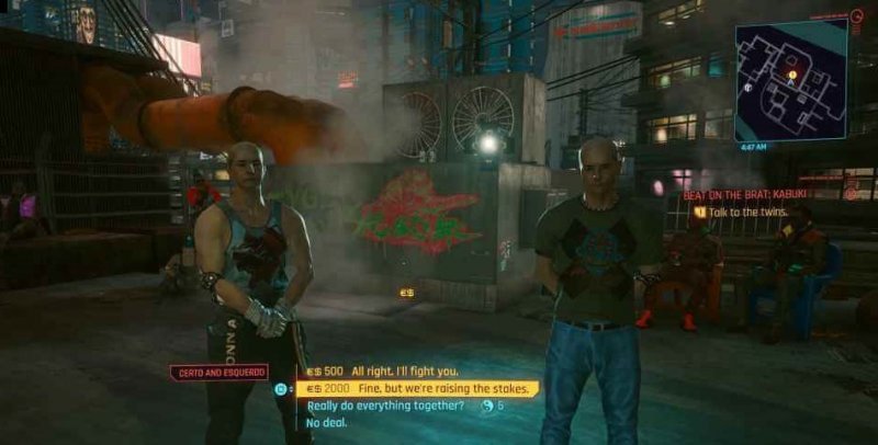 Cyberpunk 2077 кровь и кость близнецы