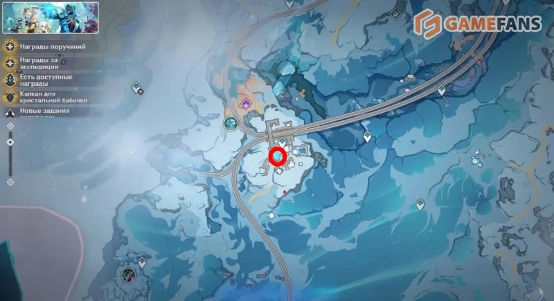 Все торговцы Снежной в Genshin Impact