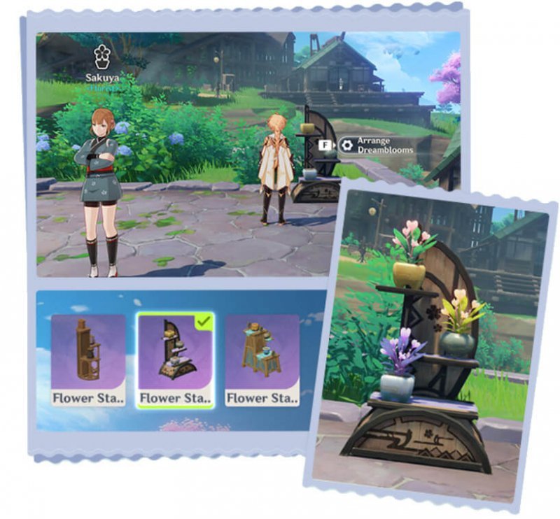 Genshin Impact цветущие мечты 3