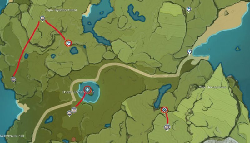 Genshin Impact где найти семена одуванчиков 8