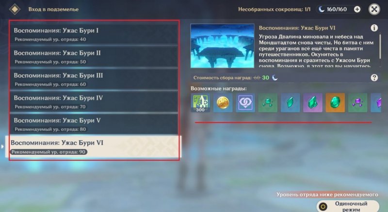 Genshin Impact ужас бури двалин 5