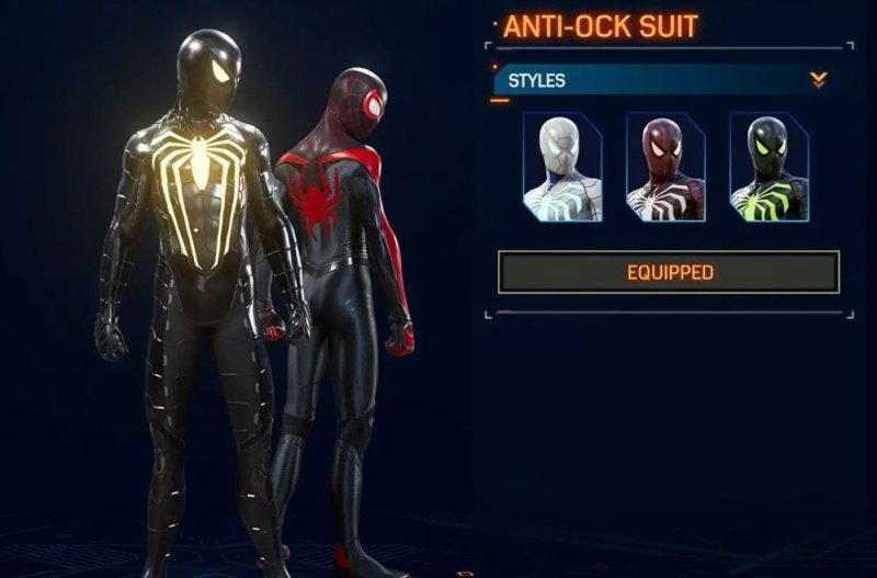 Spider-Man 2 все костюмы Человека-паука