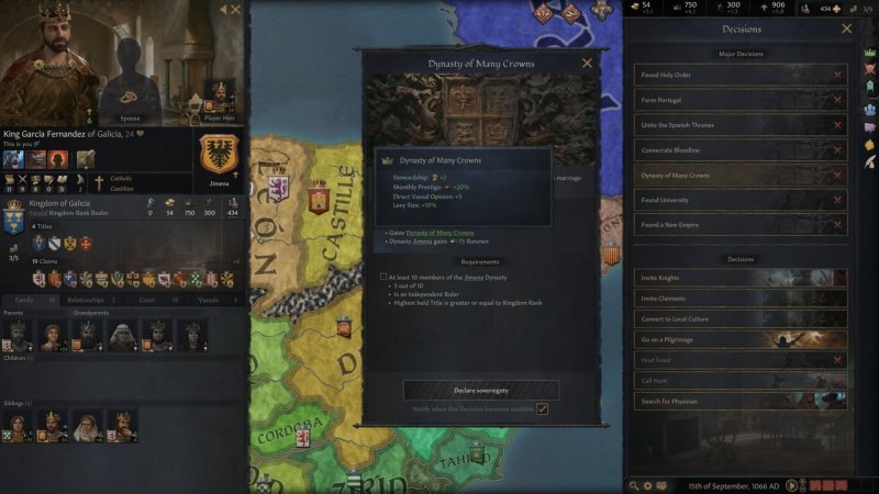 Crusader Kings 3 что такое слава