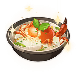 Genshin Impact Суп с морепродуктами