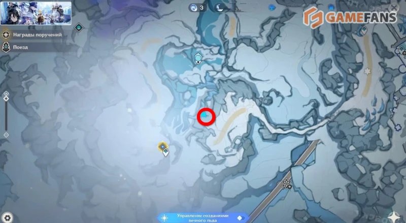 Все Криокулы на Морозном пике в Genshin Impact