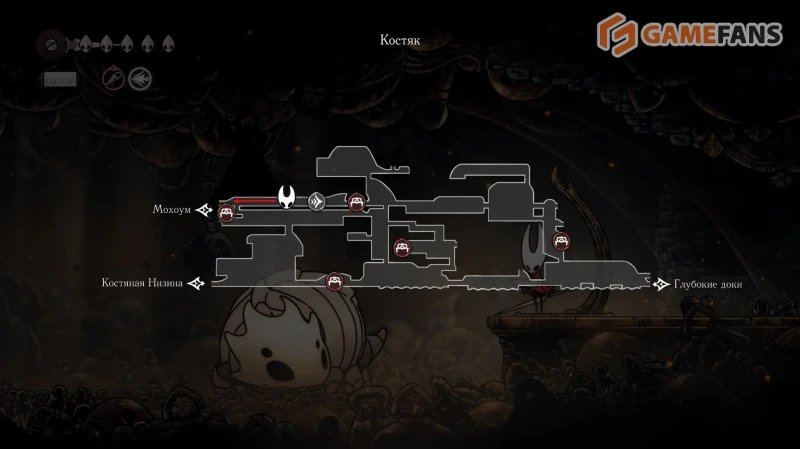 Hollow Knight: Silksong осколки маски