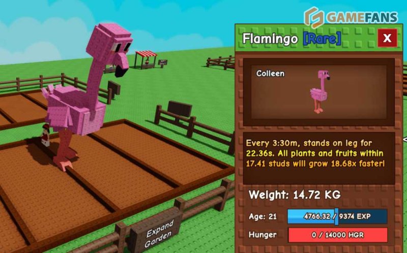 Вырасти сад фламинго