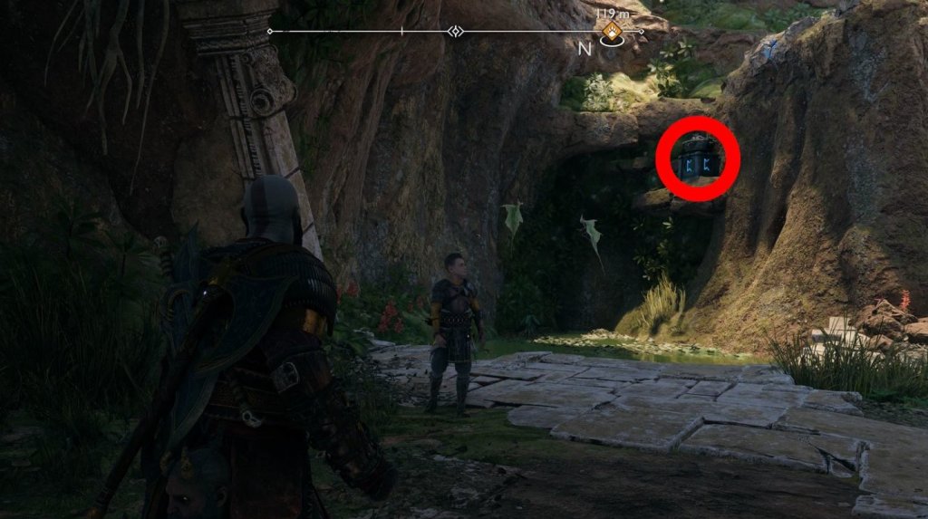 God Of War: Ragnarok сундуки Норн