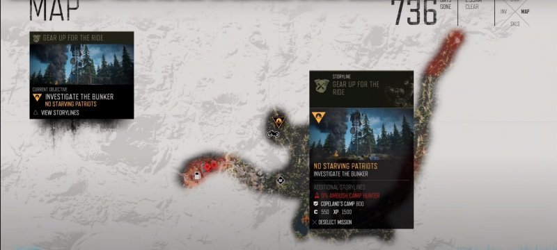 Days Gone засадные лагеря 2