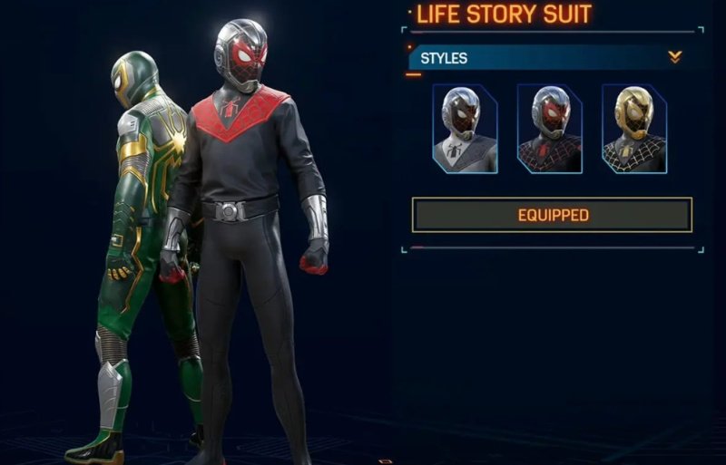 Spider-Man 2 все костюмы Человека-паука