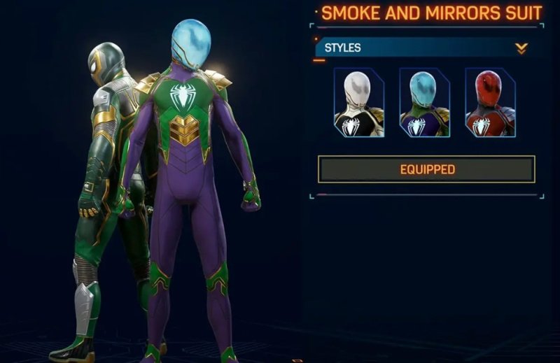 Spider-Man 2 все костюмы Человека-паука