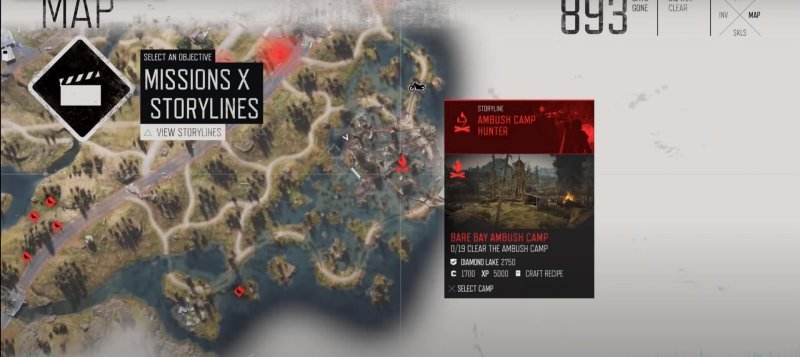 Days Gone засадные лагеря 15