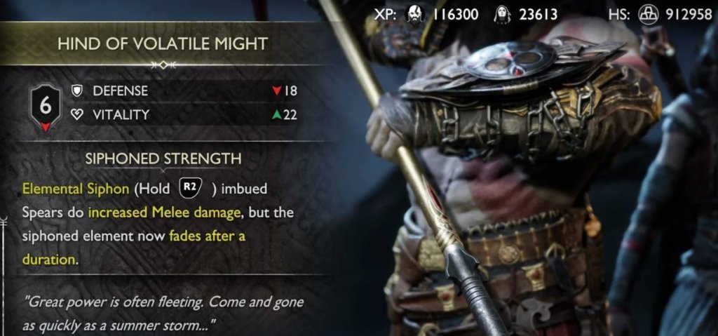 God of War: Ragnarok лучшие рукоятки для копья