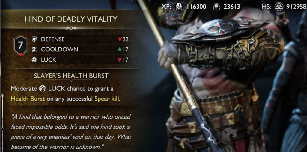 God of War: Ragnarok лучшие рукоятки для копья