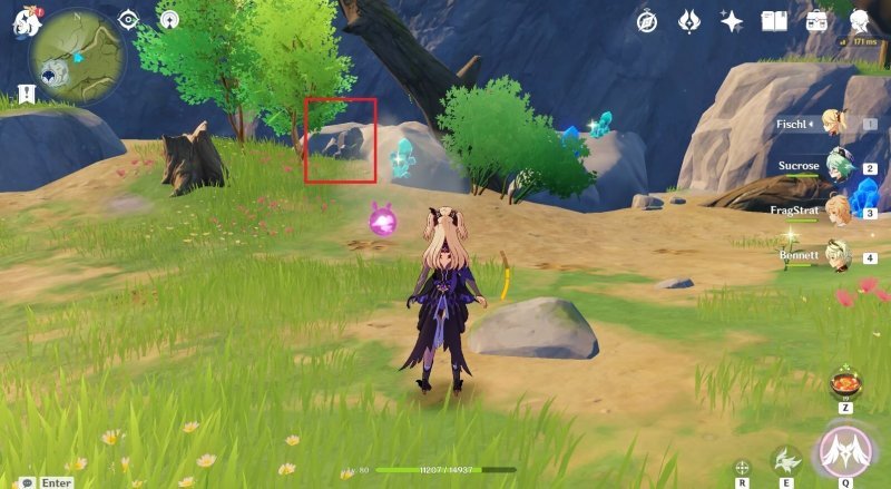 Обломки белого железа в Genshin Impact 61