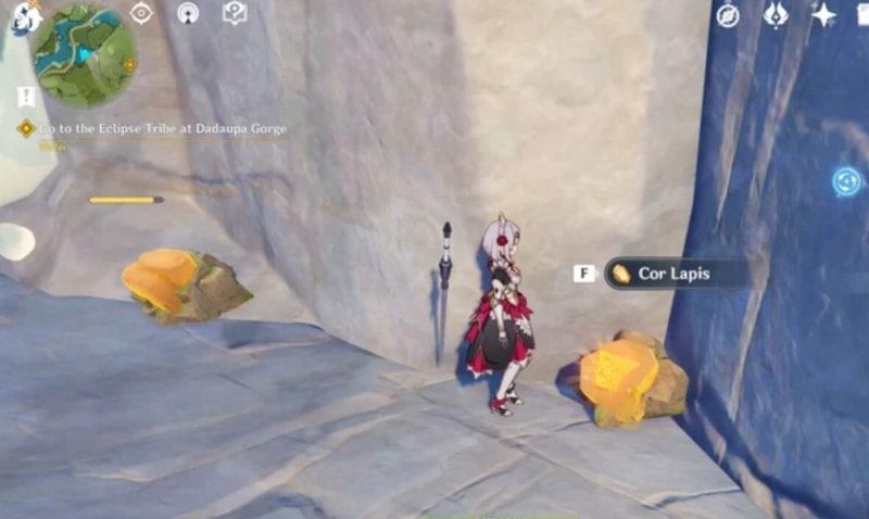 Genshin Impact где найти кор ляпис 1