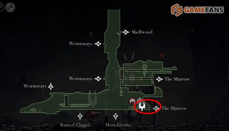 Жуткий тиран Череп в Hollow Knight: Silksong