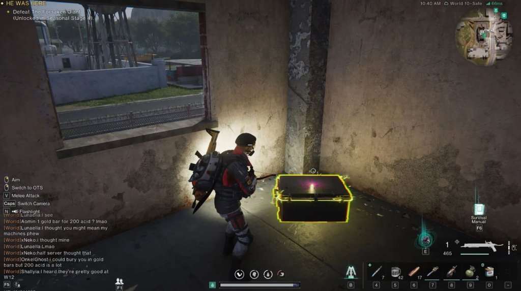 Once Human Furnace Lair