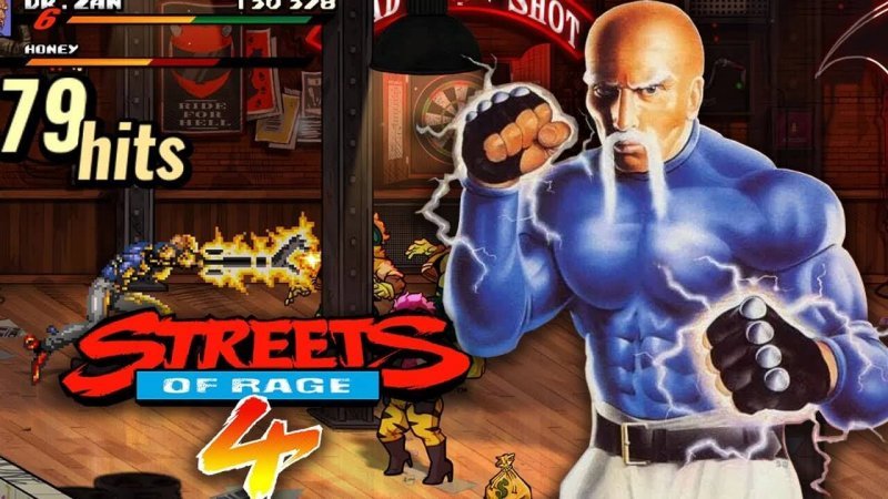 Персонажи Streets of Rage 4 Доктор Зан