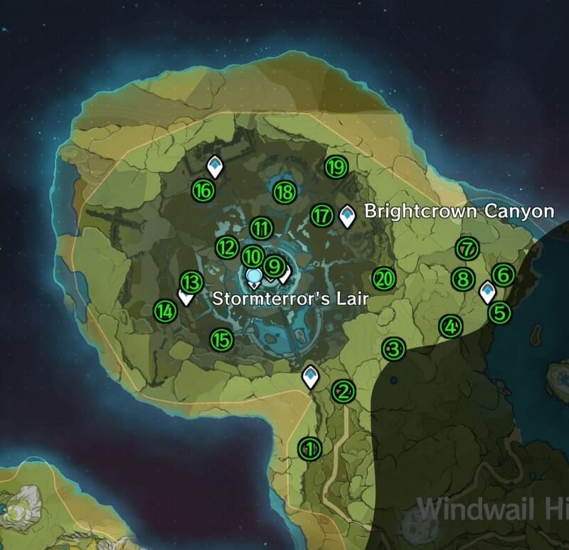 Анемокулы в Genshin Impact 47