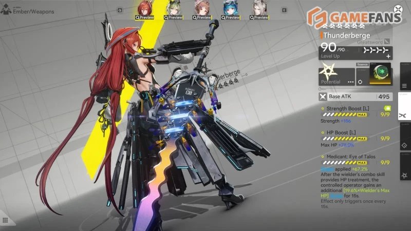 Гайд по прокачке Эмбер в Arknights Endfield