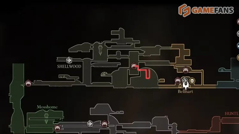 Ритуал с полипами Hollow Knight: Silksong