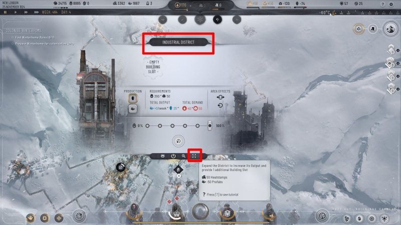 Frostpunk 2 продукты