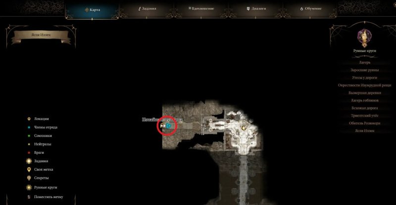 Baldur`s Gate 3 кровь Латандера